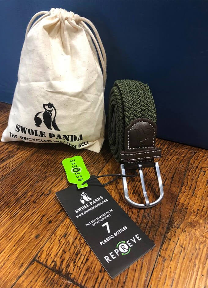 Swole Panda | Plain Khaki Belt