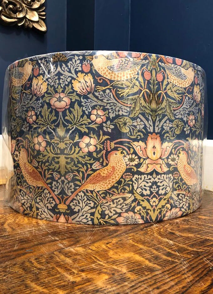 Strawberry Thief Green William Morris | Lampshade | 40cm