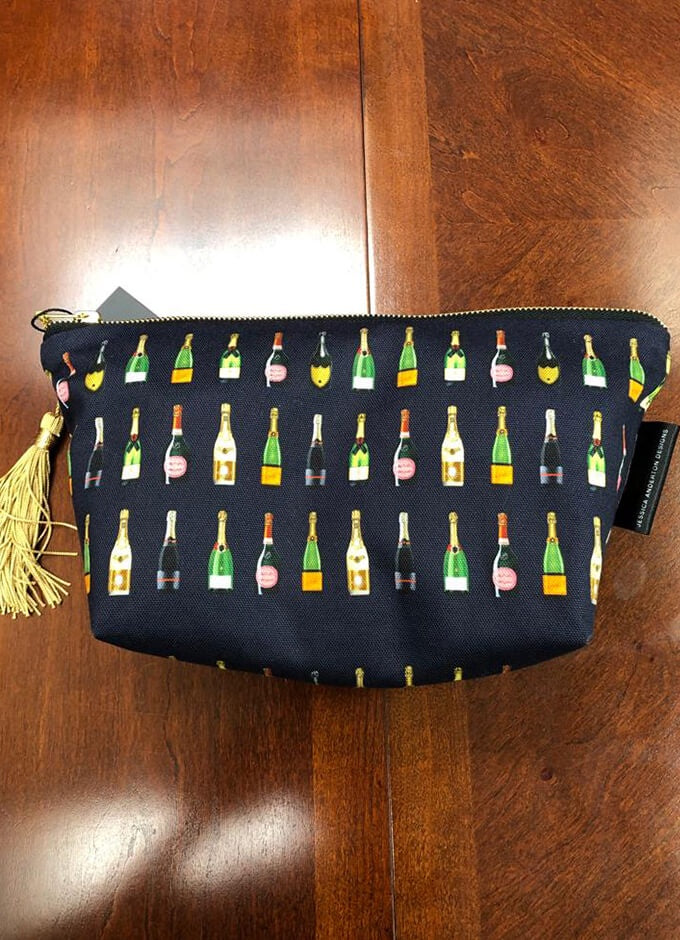 Makeup Bag | Champagne and Fizz