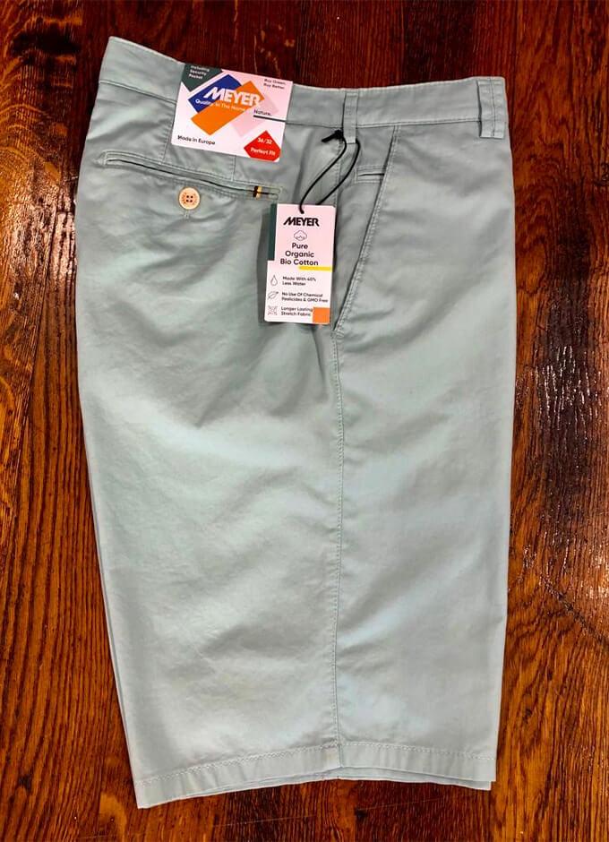 Organic Chino Shorts | Palma | Mint