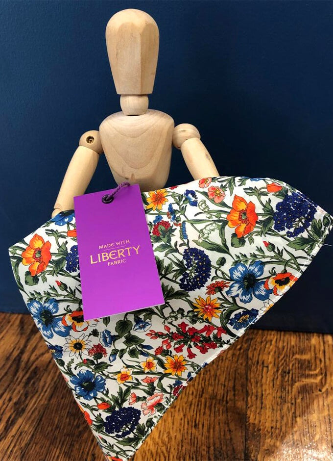 Pocket Square | Rachel | Made with Liberty Fabric