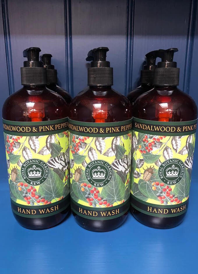Kew Gardens Sandalwood and Pink Pepper Hand Wash