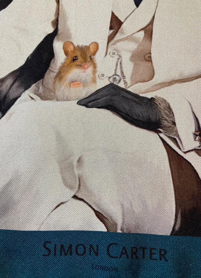 Pocket Square | Evil Cat