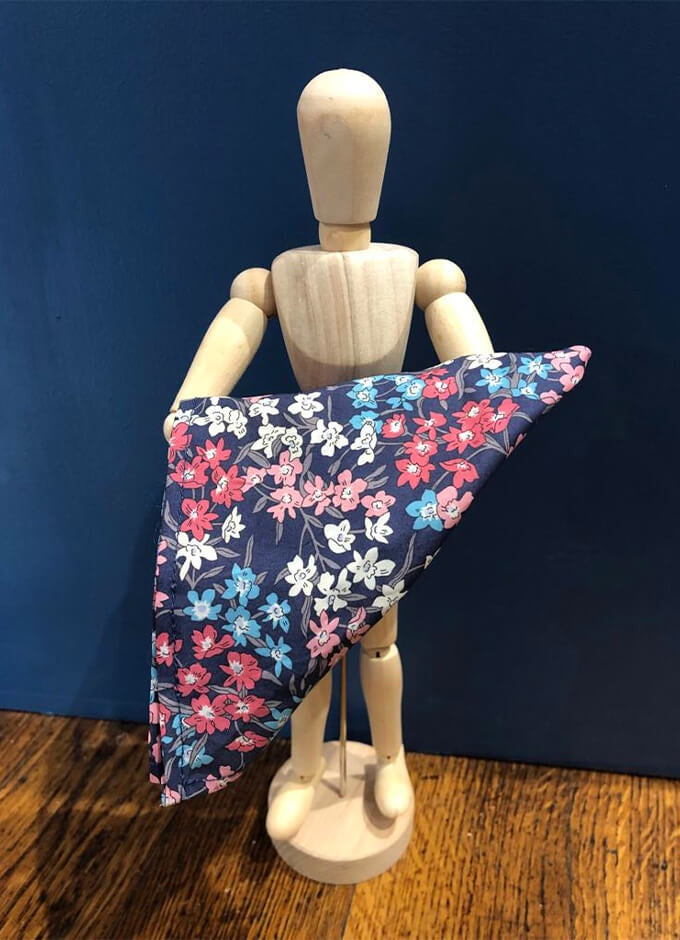 Pocket Square | Sea Blossom Pink