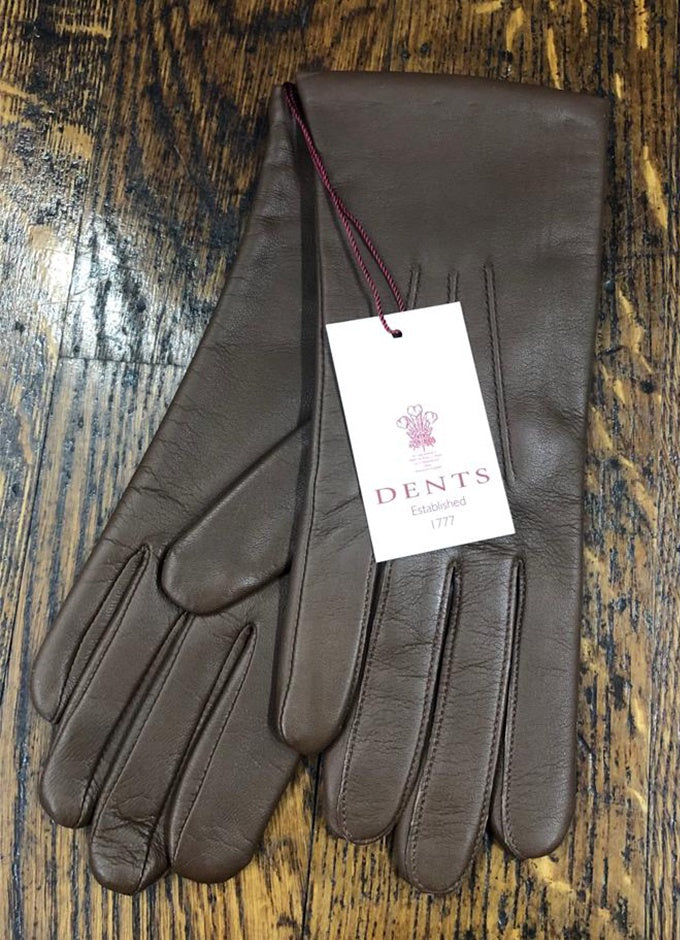 Ladies Classic Smooth Grain Glove | Chestnut