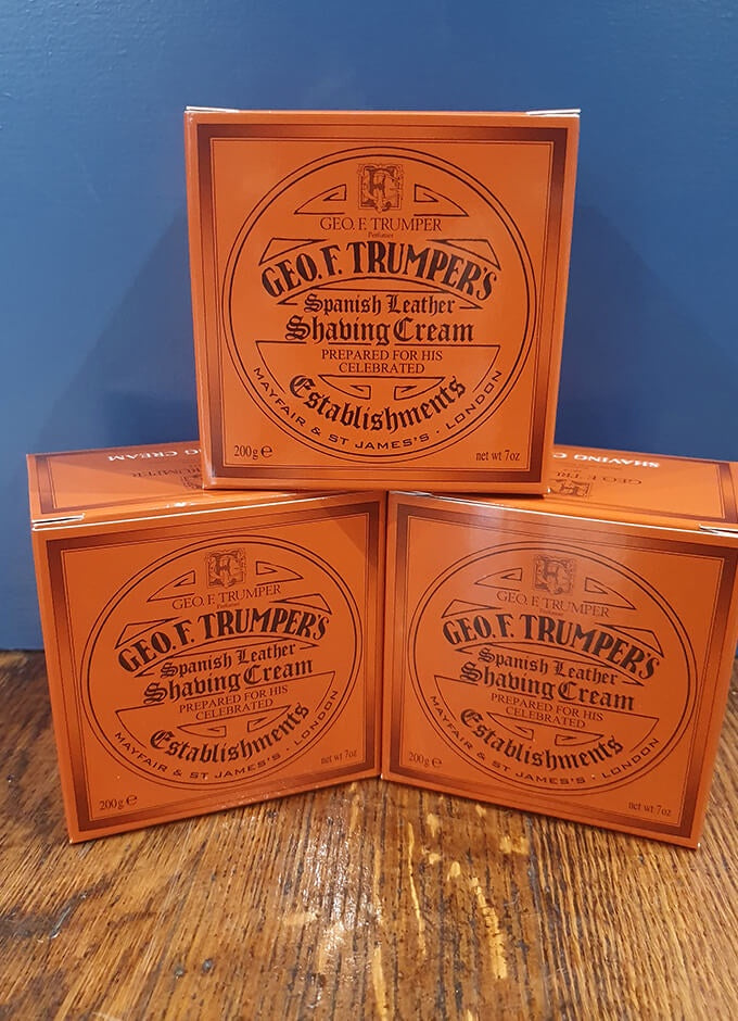 Trumper | Spanish Leather Shaving Cream | 200g