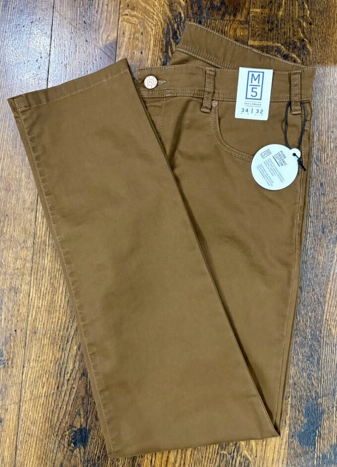 M5 | Five Pocket Chino | Light Brown