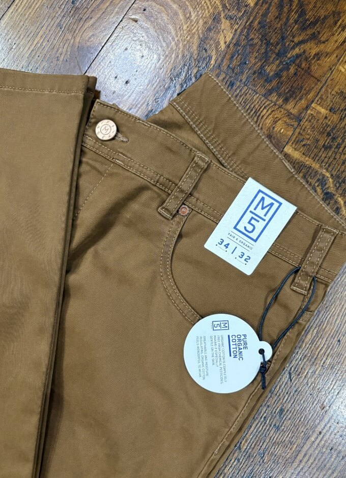 M5 | Five Pocket Chino | Light Brown