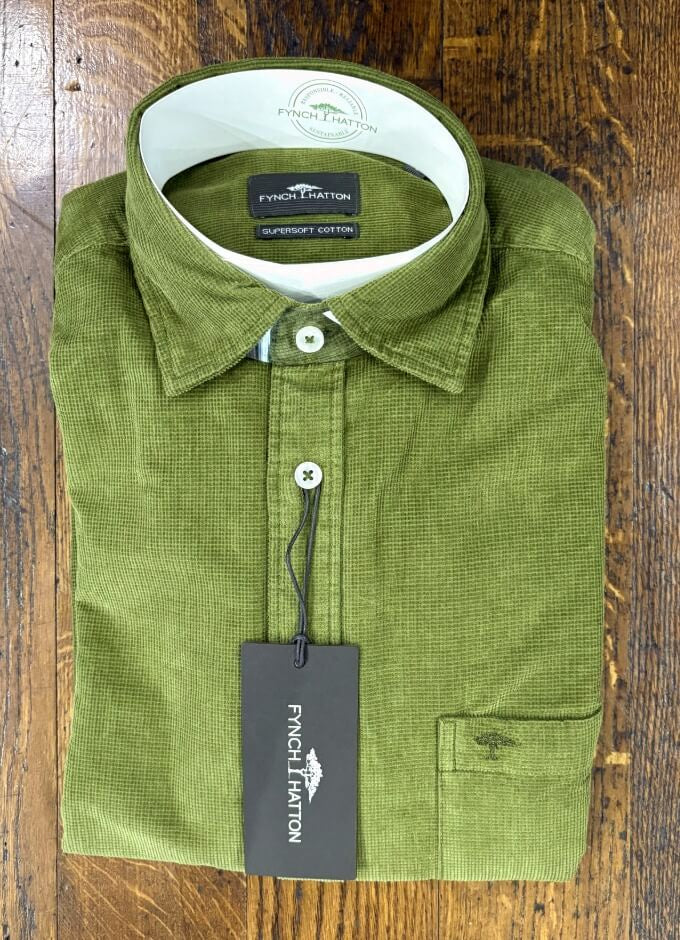 Moss Corduroy Shirt