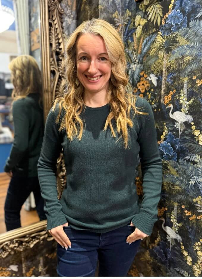 Ashgrove Cashmere Round Neck Jumper | Sacremento