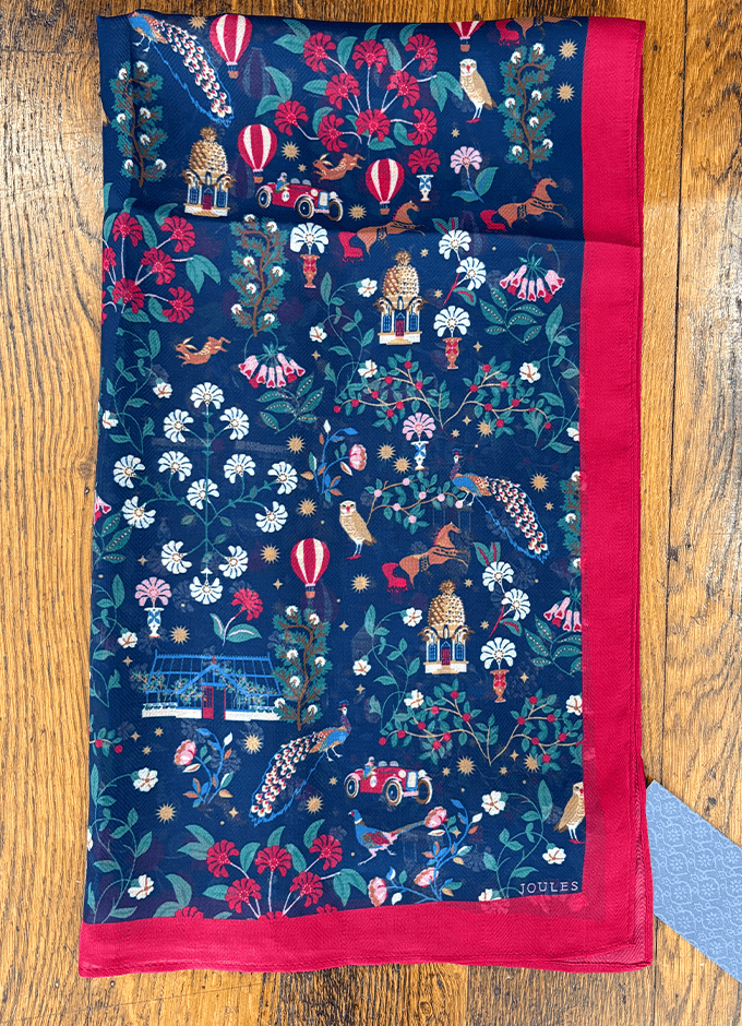 Abberton Scarf | Navy