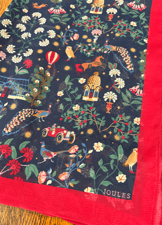 Abberton Scarf | Navy