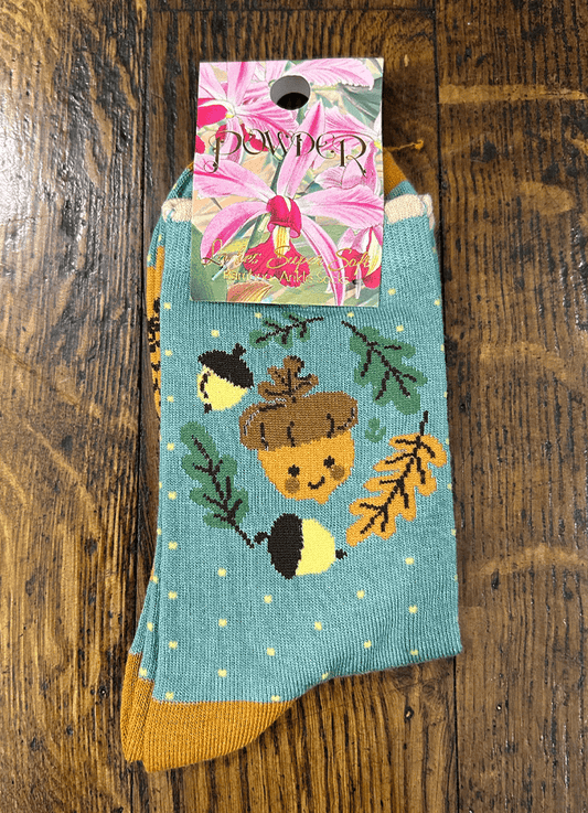 Trainer Socks Happy Acorn | Ice