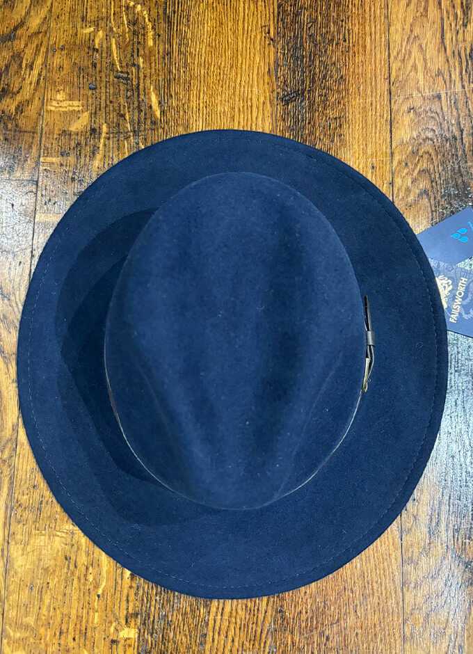 Adventurer Felt Hat | Navy