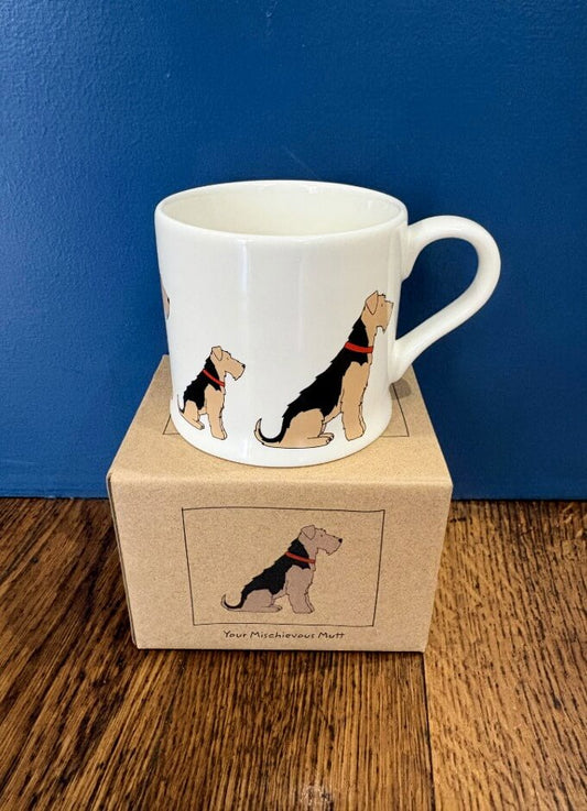 Sweet William | Dog Mug | Airedale/Welsh Terrier
