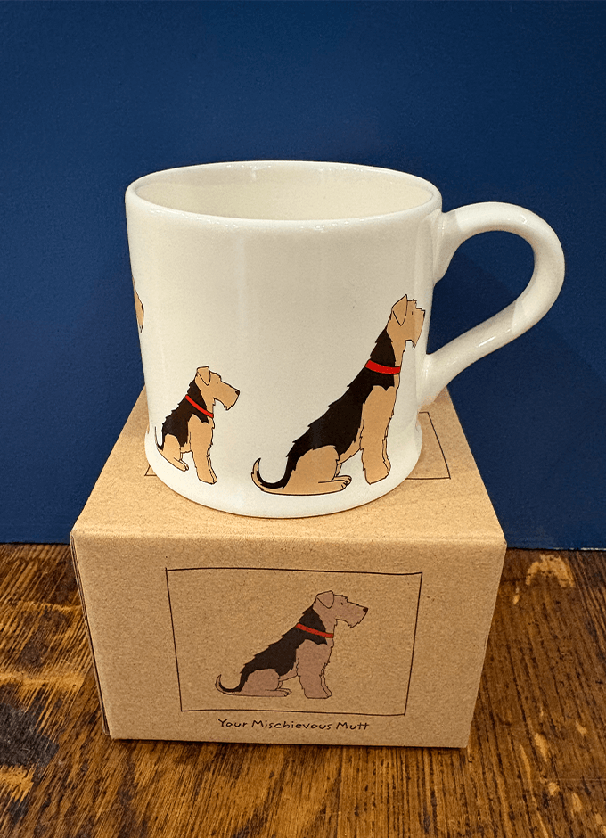 Sweet William | Dog Mug | Airdale