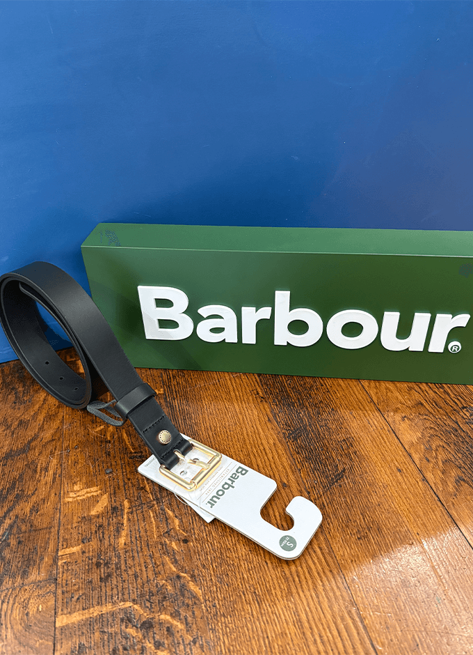 Ladies Allanton Leather Belt | Black