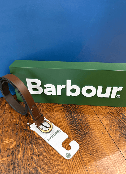 Ladies Allanton Leather Belt | Brown