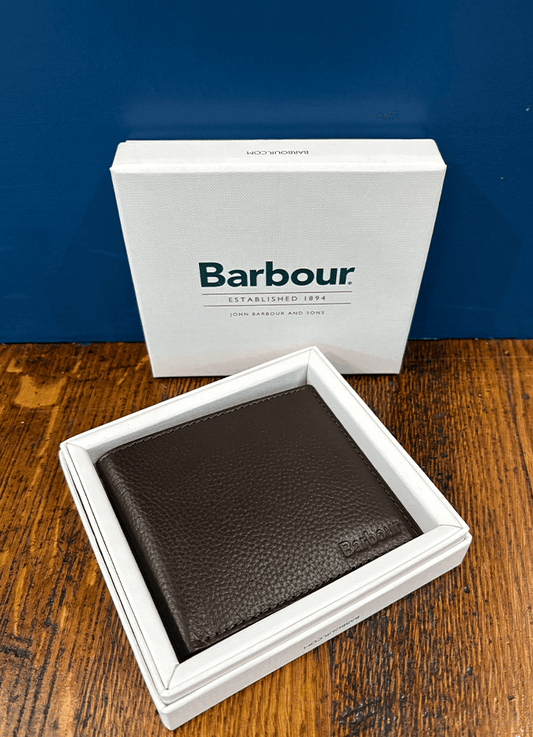 Amble Leather Billfold Wallet | Dark Brown