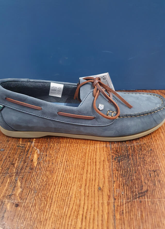 Aruba Deck Shoe | Denim