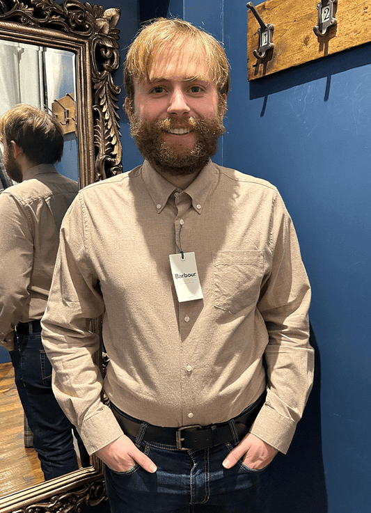 Aukside Regular Shirt | Stone Marl