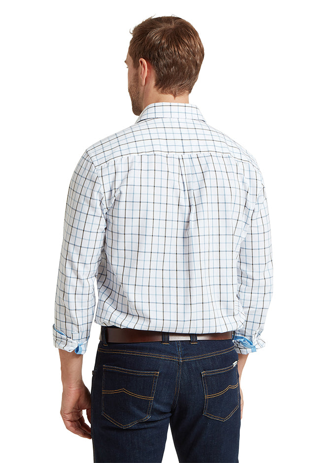 Baconsthorpe Tailored Shirt | Mountain Blue