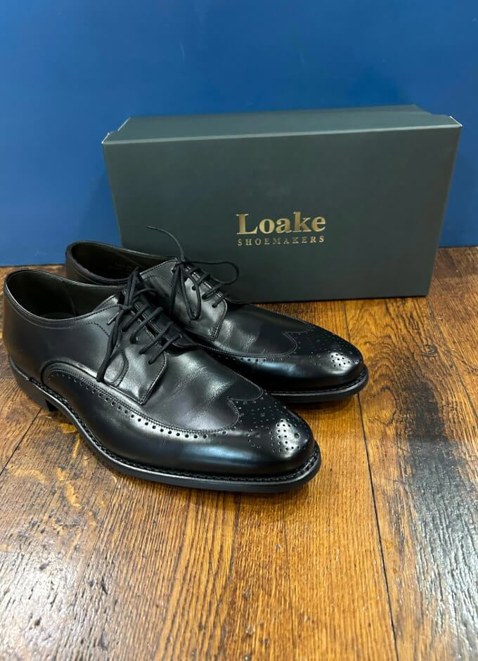 Bale | Brogue | Black Calf Leather