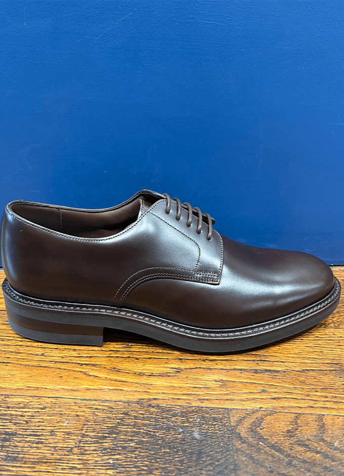 Barbican | Espresso Leather Shoe | Dark Brown