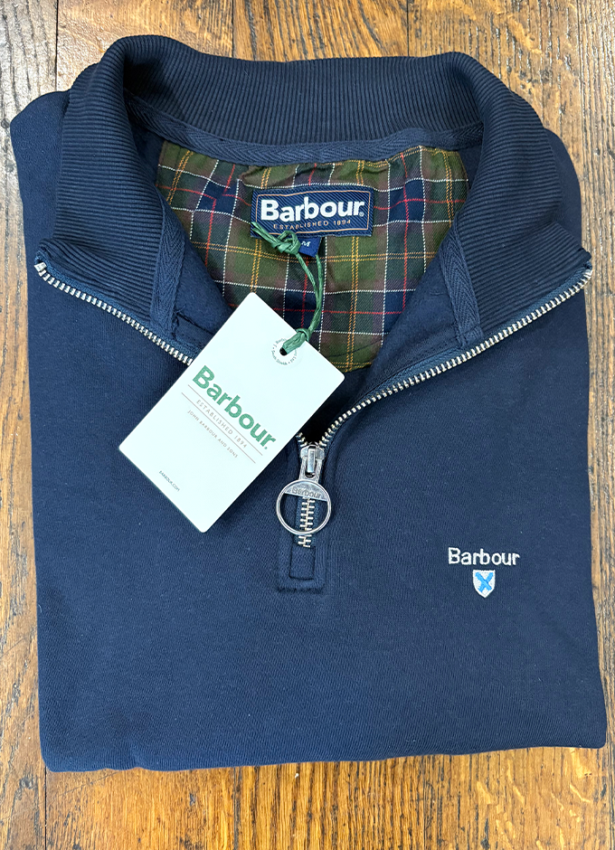 Beckhill Half-Zip Sweatshirt | Navy