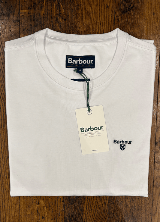 Barbour | Essential Sports T-Shirt | White