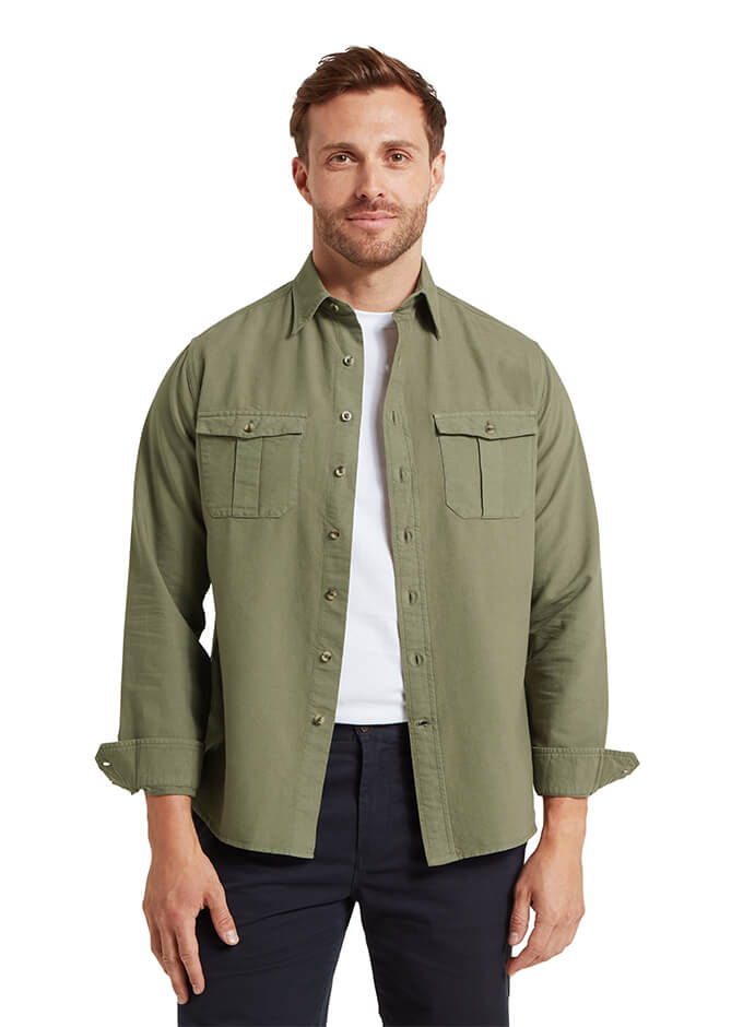 Battlesbridge Shirt | Beetle Green