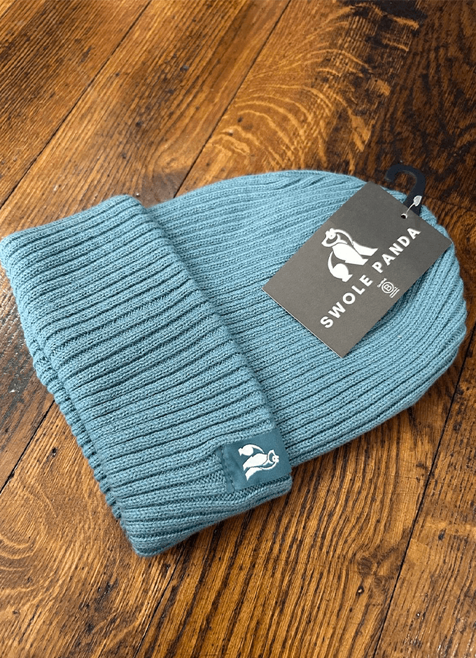 Organic Cotton Beanie | Turquoise