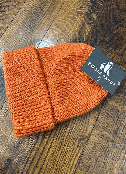 Organic Cotton Beanie | Burnt Orange