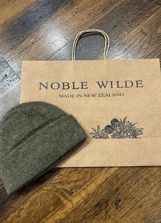 Possum Wool Beanie | Latte