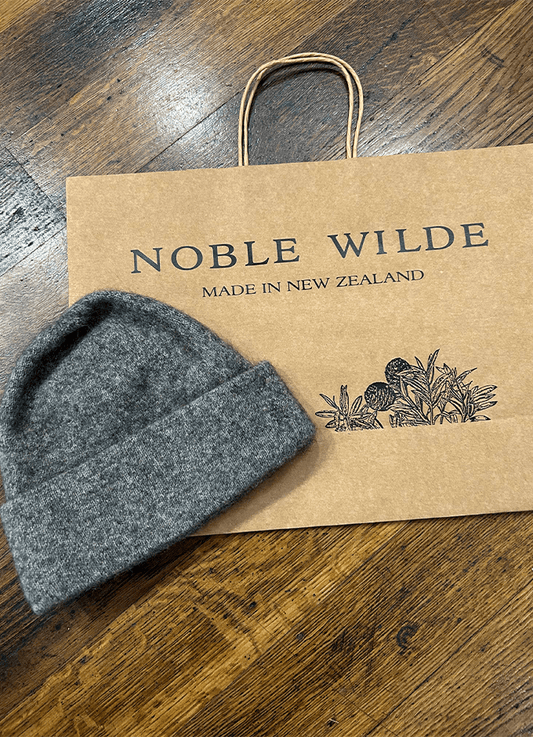 Possum Wool Beanie | Pumice