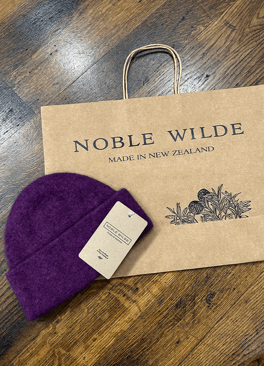 Possum Wool Beanie | Twilight