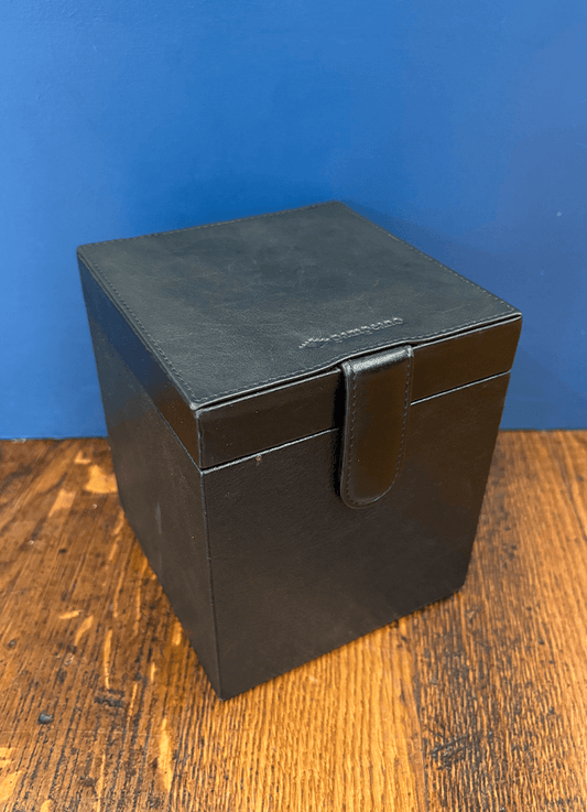 Pampeano Two Belt Box | Black Leather