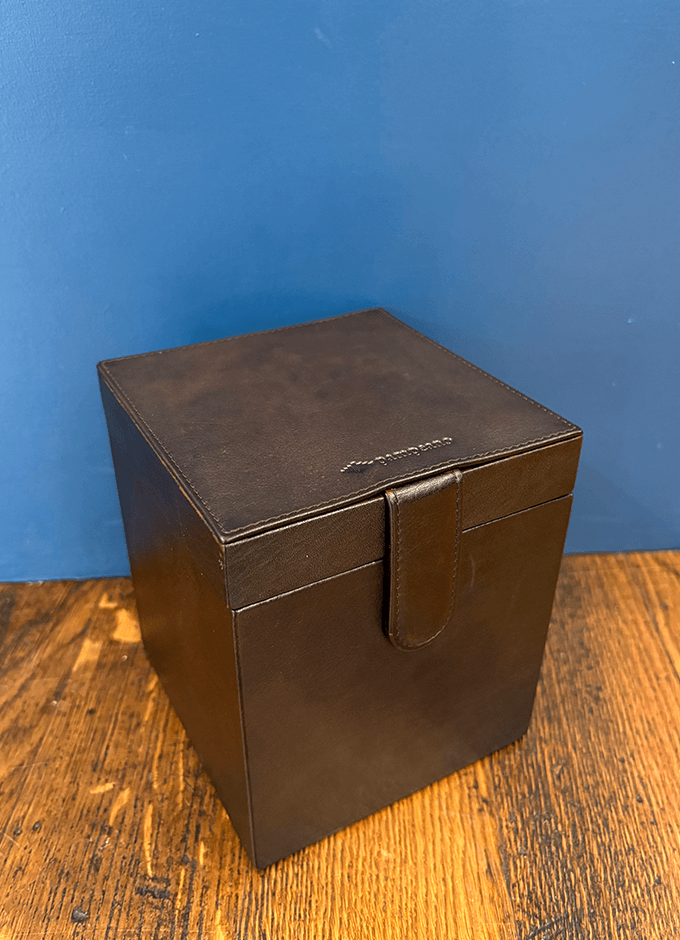Pampeano Two Belt Box | Brown Leather