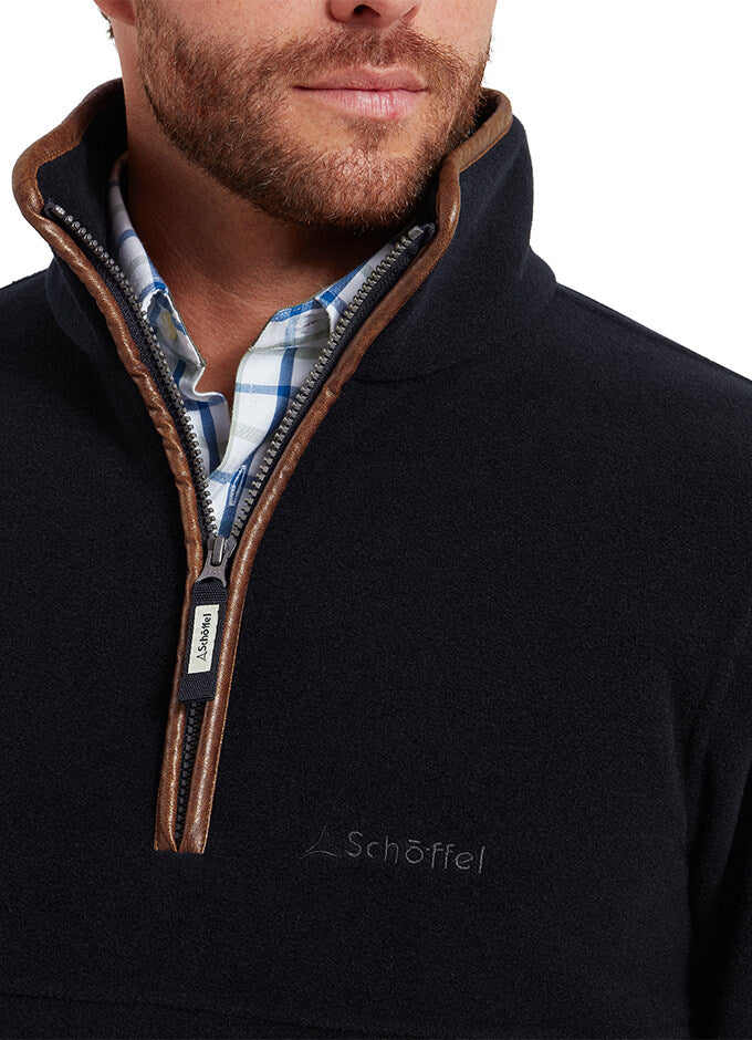 Berkeley 1/4 zip fleece| Navy