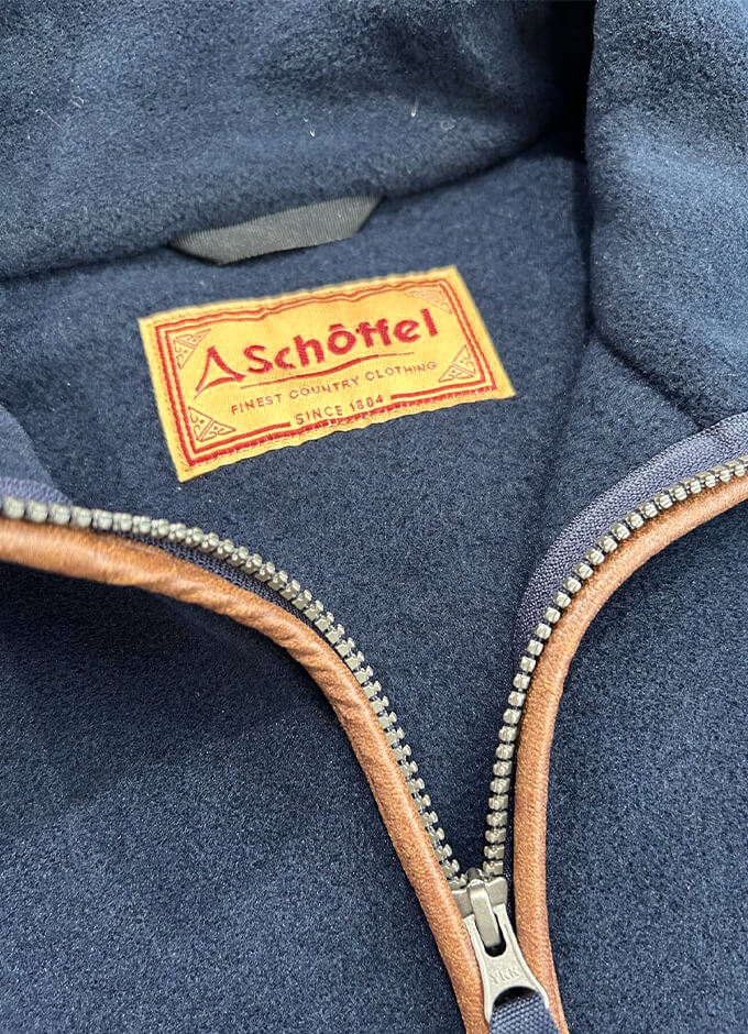 Schoffel | Berkeley 1/4 zip fleece| Navy