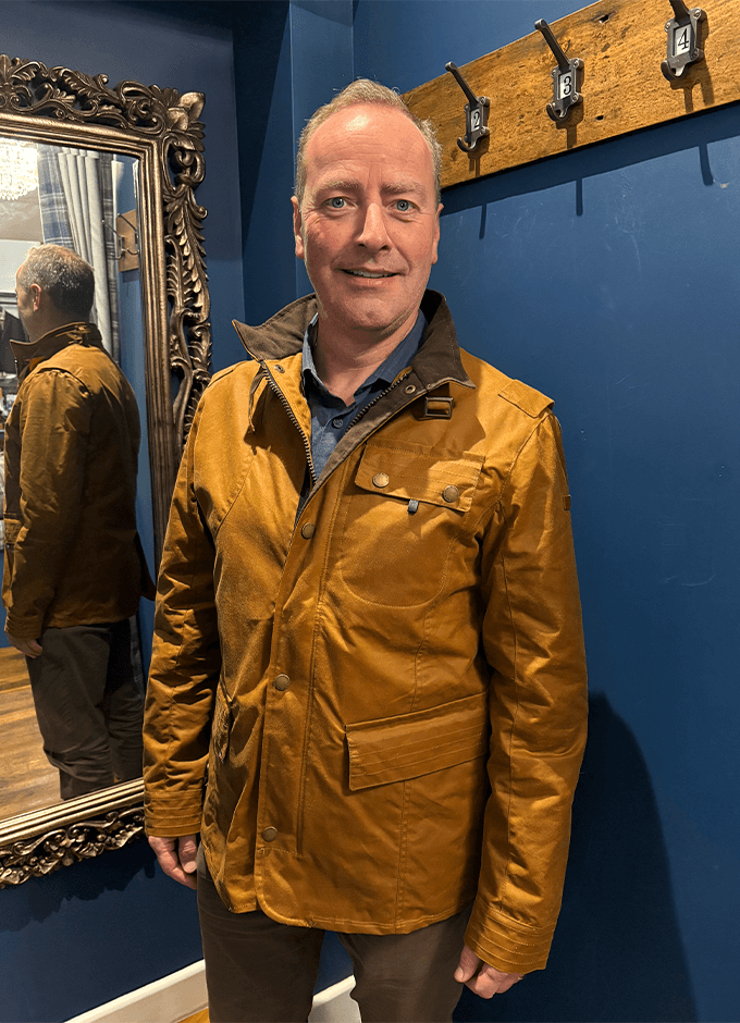 Bexley Wax Jacket Mustard