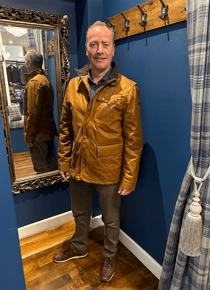 Bexley Wax Jacket Mustard