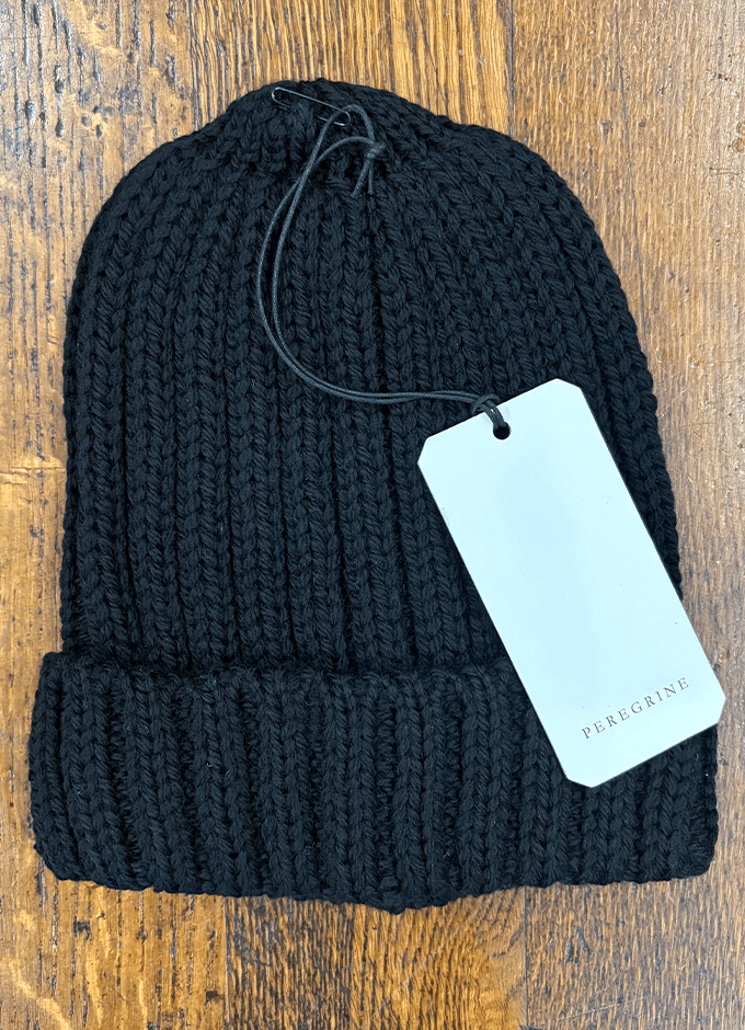 Porter Ribbed Beanie | Black