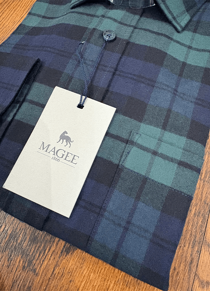 Tullagh Cotton Shirt | Blackwatch