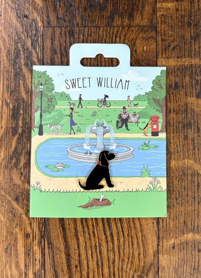 Sweet William | Dog Pin | Black Cocker Spaniel