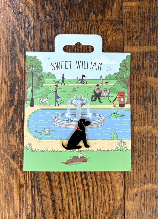 Sweet William | Dog Pin | Black Cocker Spaniel