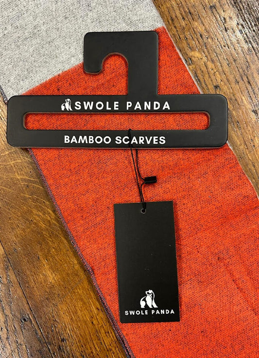 Swole Panda Bamboo Scarf | Large Check