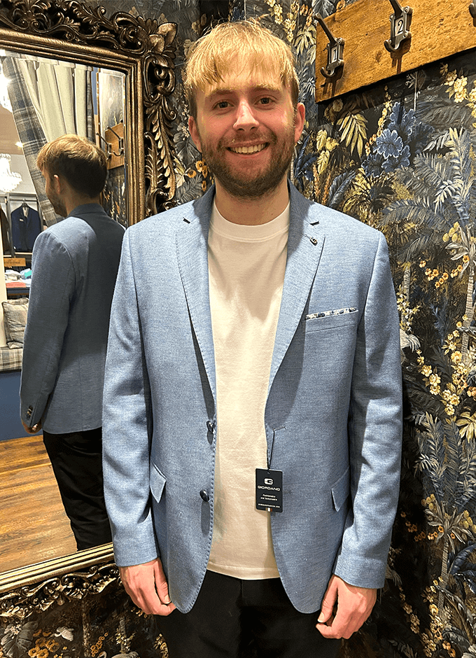 Robert Blazer Fully Lined | Blue