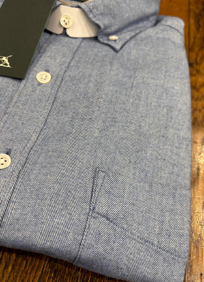 Barrhill Shirt | Chambray