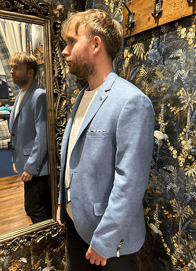 Robert Blazer Fully Lined | Blue